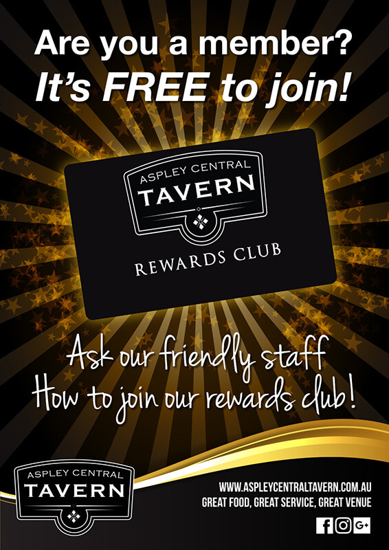 Aspley Central Tavern - Member Rewards Club
